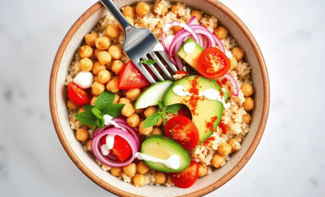 Mediterranean Quinoa Bowl