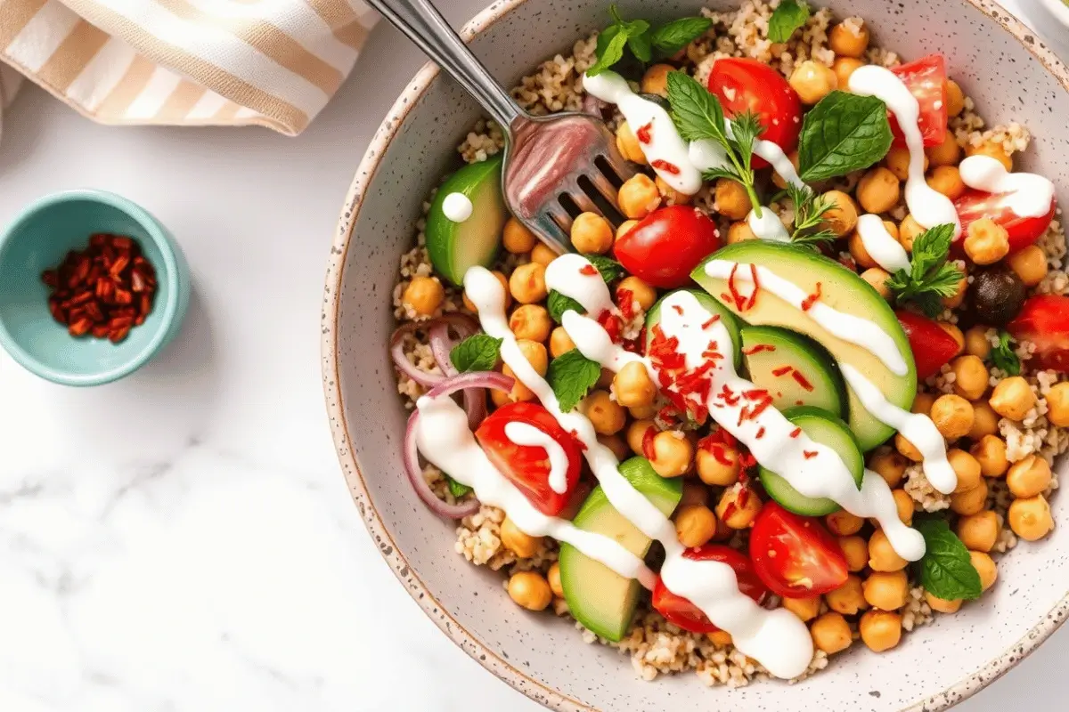 Mediterranean Quinoa Bowl