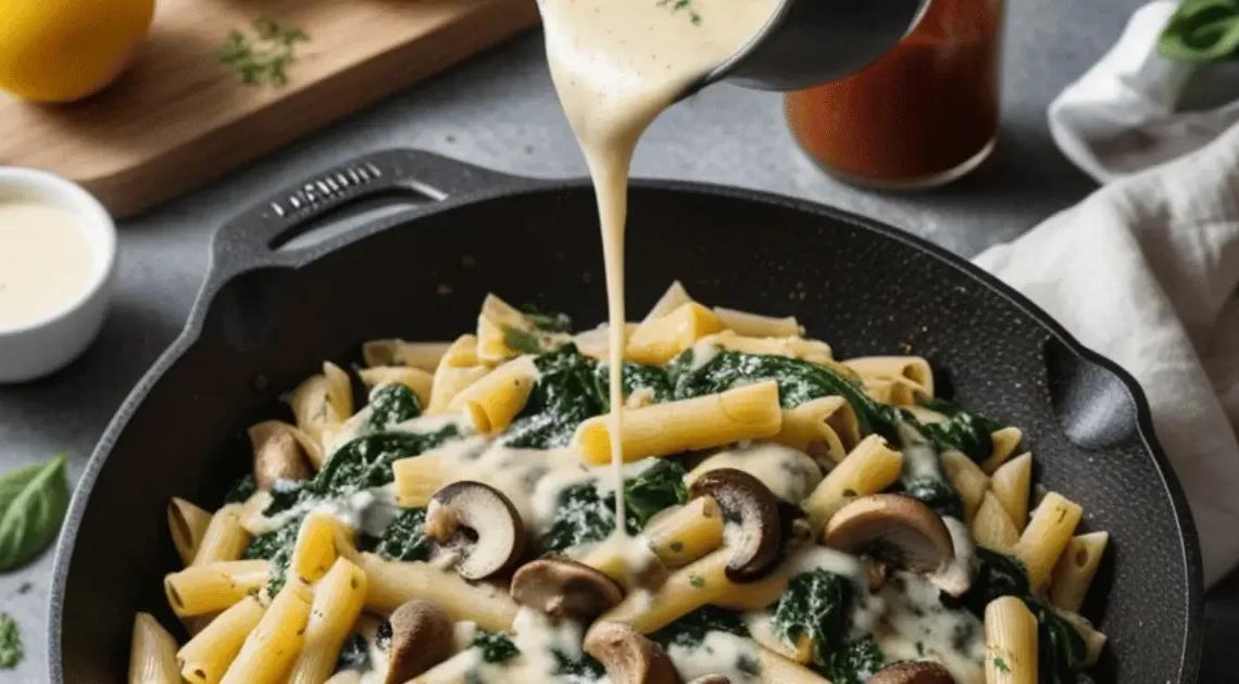 vegetarian alfredo recipe