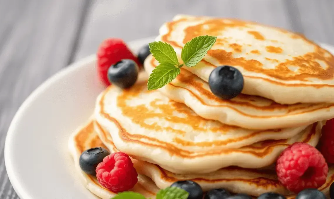 Keto-Friendly Cottage Cheese Pancakes