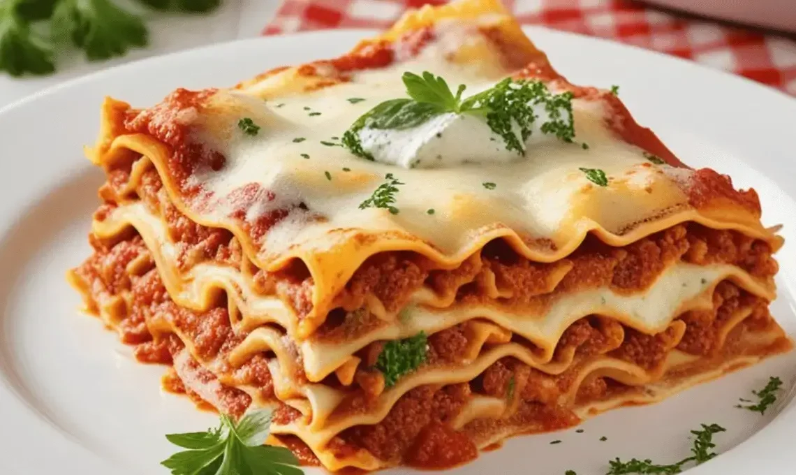 Cottage Cheese Lasagna