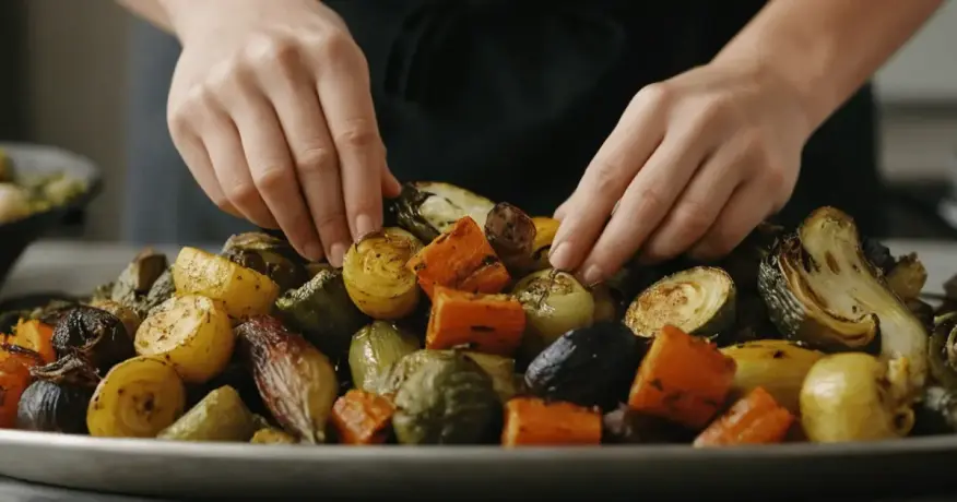 roasting vegetables