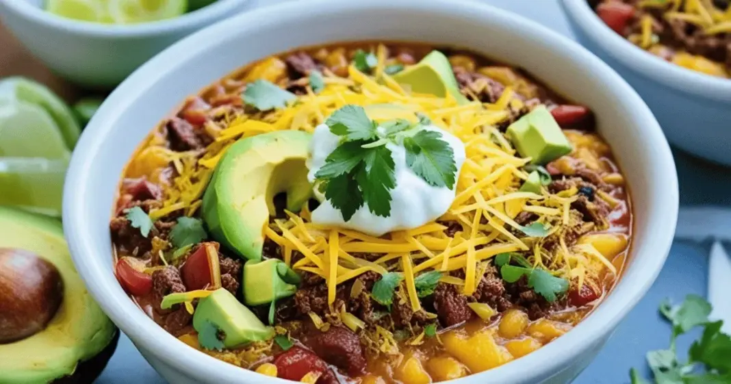 Keto Taco Soup