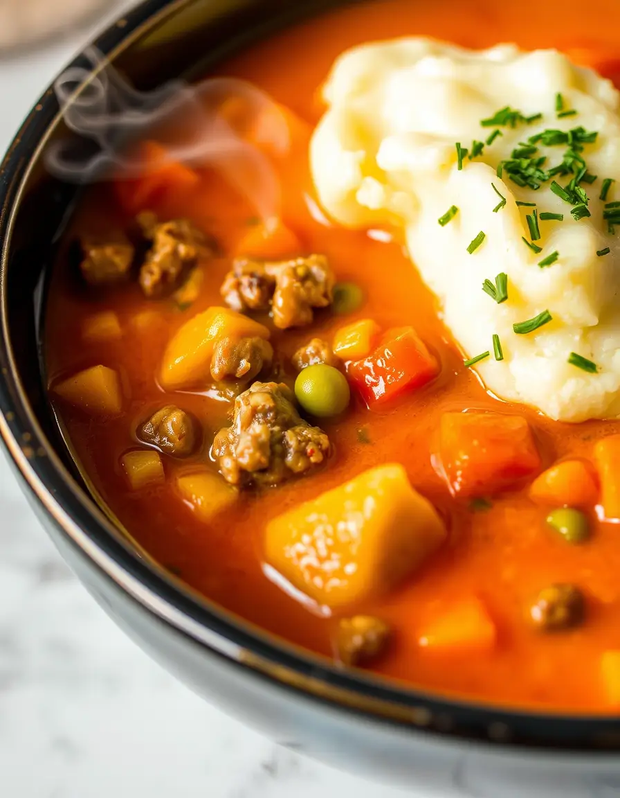 Creamy Shepherd’s Pie Soup Recipe